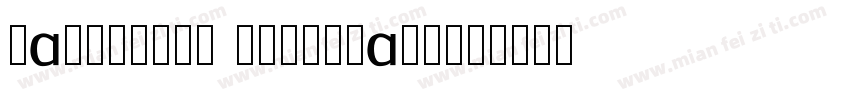 Rawkstone Alternate字体转换